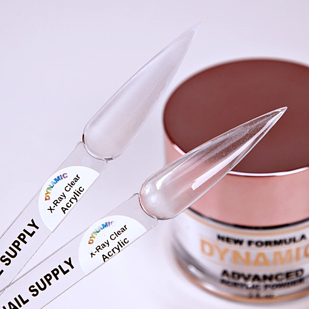 Clear / White / Soft White - purified acrylic powder for dipping and sculpting - Image 4