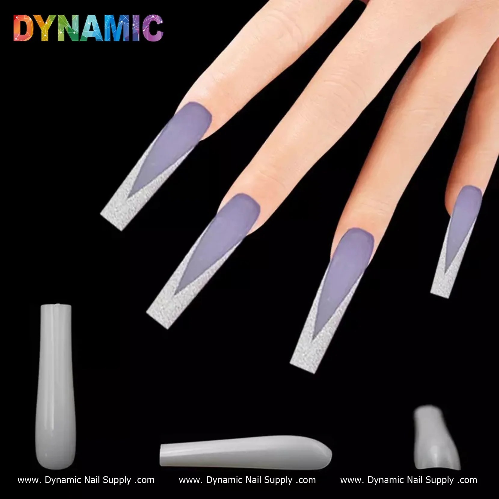 XXXL Square Full-cover Tips - 3XL Soft gel press on square tip (504 pcs bag - 12 sizes) - Image 5