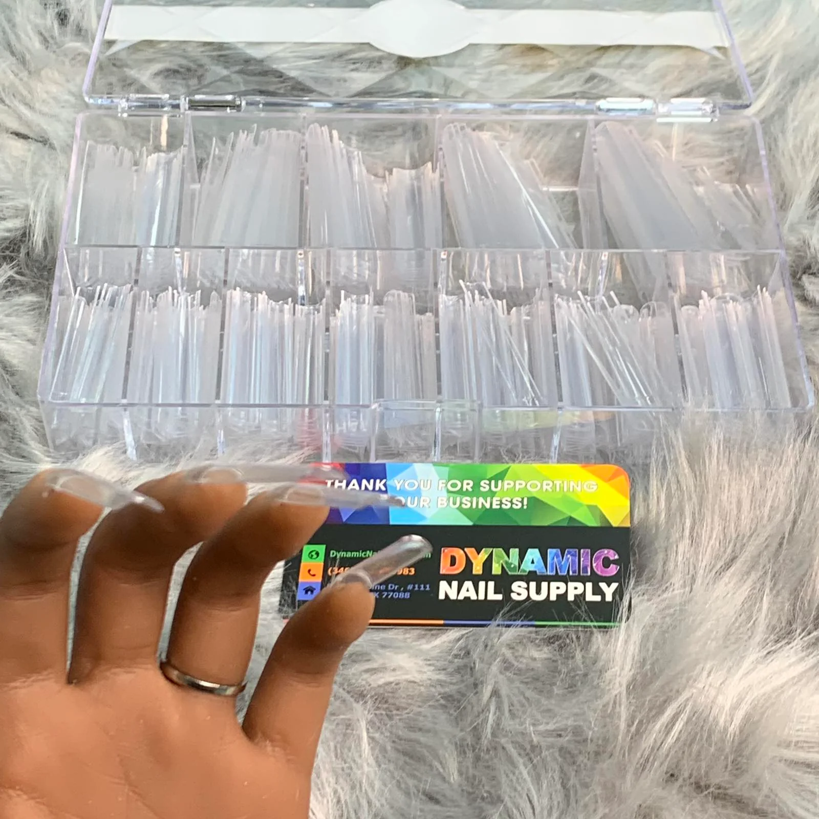 3XL Square Tips (Non C-Curve) - XXXL Straight flatter and easier to apply - Image 4