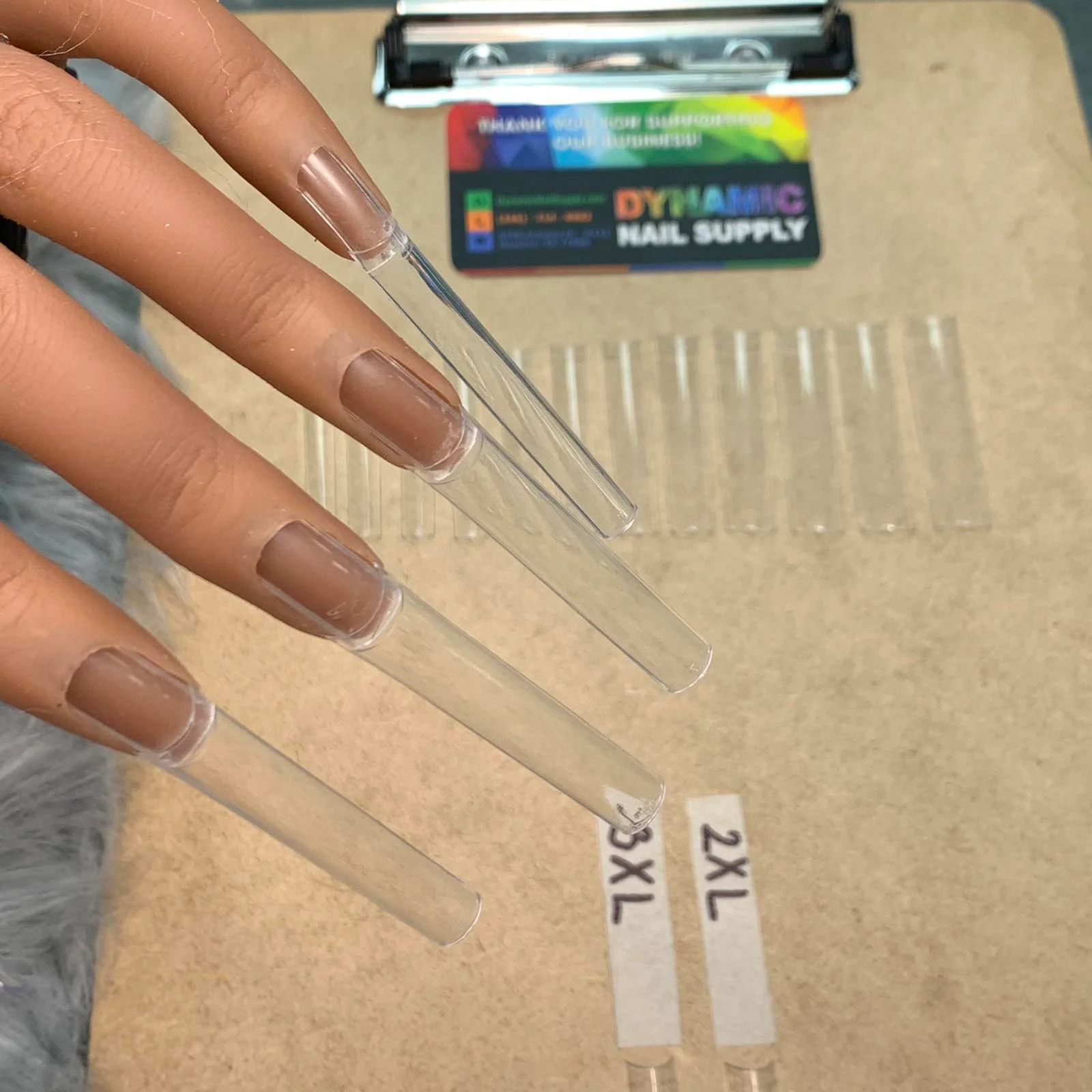 3XL Square Tips (Non C-Curve) - XXXL Straight flatter and easier to apply - Image 6